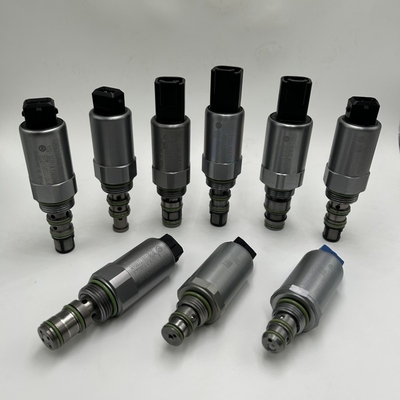 Válvula de solenoide de excavadora para máquinas de excavación