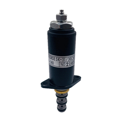 Válvula de solenoide de la bomba hidráulica STAR ZEBRA Kobelco SK200-8 SY215C-9 SK200-6 KDRDE5K-31 30C50-140 Válvula de solenoide giratoria YN35V00048F1
