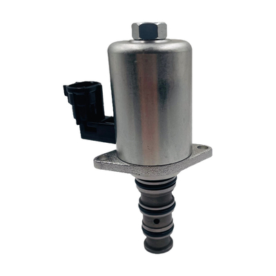 Componentes para excavadoras de válvulas de solenoide hidráulicas de metal
