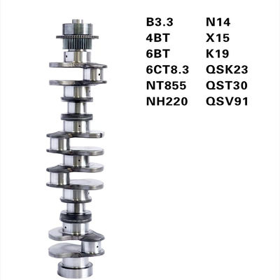 3608833 3029341 3064291 4925761 4925762 3096362 4099004 Forged Steel Crankshaft for Excavator Engine NT855 NH220 N14 X15 K19 K38