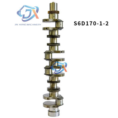 FCF DCT Crankshaft 6162-33-1201 6162-33-12020 Spare Parts for 6D170-1 6D170-2 Engine Excavator for KOMATSU