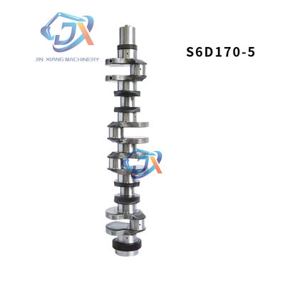 FCF DCT Engine Crankshaft 6245-31-1100 for Dumptruck HD465-7E0 Excavator PC1250-8 S6D140-5 Engine SAA6D170E-5 for KOMATSU