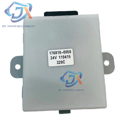 Partes de excavadoras 24V 176810-0050 Conjunto del controlador del motor del limpiaparabrisas de relé para el panel de control del limpiaparabrisas E320B E320E E320D