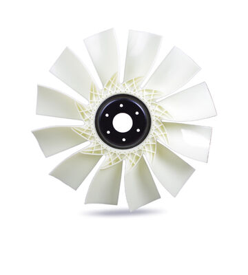 Para la EC360 Cuchilla de ventilador de refrigeración de excavadora D12D Cuchilla de ventilador de motor diesel