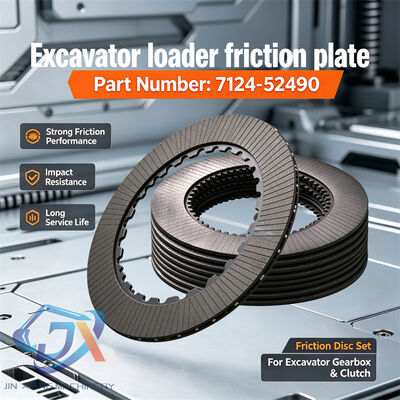 STAR ZEBRA 7124 - 52490 Clutch Disc Heavy-duty Steering Clutch Systems Bulldozer DISC WA320 WA380 Series Wheel Loader for Komatsu