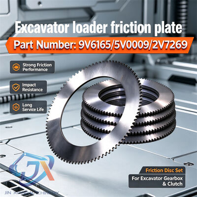 STAR ZEBRA 9V6165 5V0009 2V7269 Friction Plate Fits for Wheel Dozer 824C Wheel Loader 980C Construction Machinery Parts Excavator