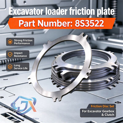 STAR ZABRA Transmission Clutch Plate 8S3522 8S-3522 for 12G 14G 16G Motor Grader