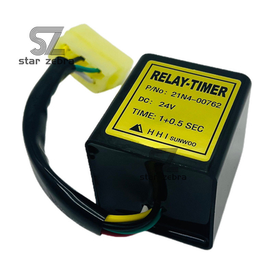 STAR ZEBRA es adecuado para HYUNDAI R215-7 225-7 210-7 220-7 excavadora limpiaparabrisas relé de tiempo 21N4-00762 Partes de maquinaria de construcción
