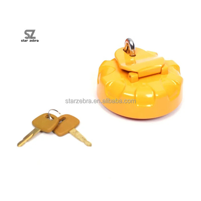 SY215 SY235 Protección contra robos del tanque de combustible diesel tapa de la excavadora
