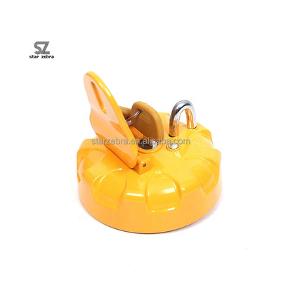 SY215 SY235 Protección contra robos del tanque de combustible diesel tapa de la excavadora