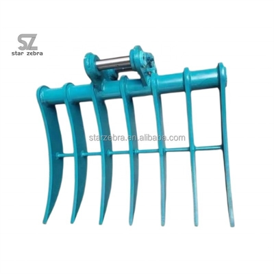 Para mini excavadora cubo rompehielos sueltas de la palanca de cambio rápido de la hierba de la palanca de drenaje de pantalla cubo