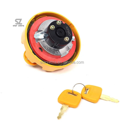NOVA SH200 tapa antirrobo del combustible del diésel cubierta del tanque de combustible de la excavadora piezas del motor para la excavadora Sumitomo