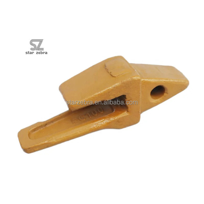 PC100 excavadora aleación de acero de precisión dientes de balde fundido 20X-70-14160 adaptador de dientes