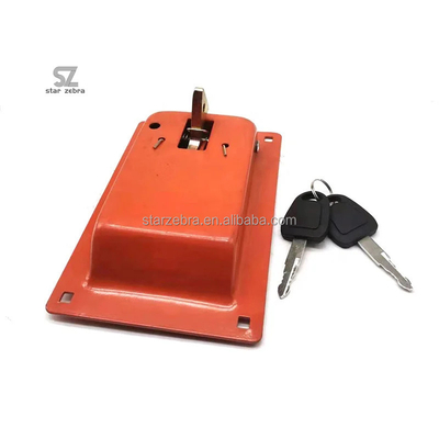 Barata DH DX piezas de excavadora puerta lateral de cerradura tapa puerta lateral de cerradura tapa