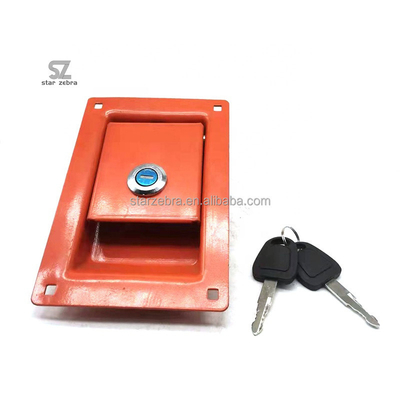 Barata DH DX piezas de excavadora puerta lateral de cerradura tapa puerta lateral de cerradura tapa