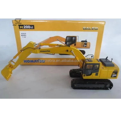 Excavadora de aleación de alta calidad modelo, llavero con modelo