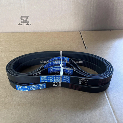 8PK1400 Alta calidad R320-5 R220 R215-7 R225-7 Excavadora con el ventilador del motor V-Cinturón