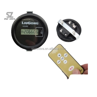 Para el temporizador de excavadora Doosan Sany Carter XCMG excavadora horario universal de la hora del medidor regulador del medidor remoto