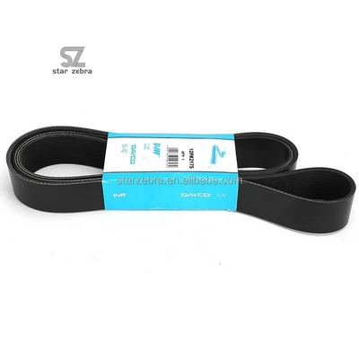 12PK2175 E320D E320D2 E320GC Motor V Cinturón con costillas 357-2637 Cinturón de ventilador de enfriamiento de excavadora