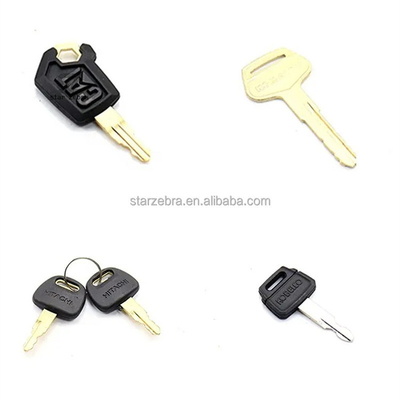 Las partes de la excavadora La llave de la cabina de la excavadora para CAT PC ZAX SK EX VIO KX EC JCB sany LG XG JCM ZL
