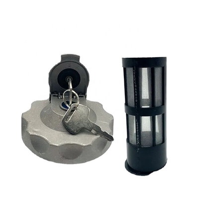 Accesorios para excavadoras de cerradura antirrobo de primera calidad cubierta de tanque de combustible de primera calidad y filtro de plástico