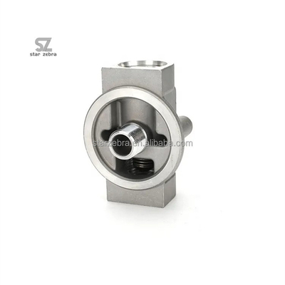 093-7521 Cabeza de filtro de aceite de combustible de alta calidad E200B E320B 207-4 para excavadora