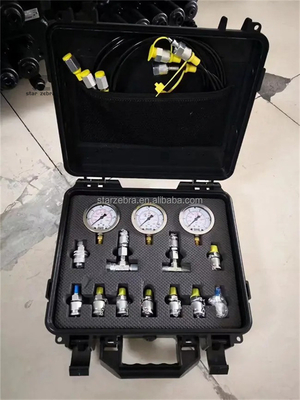 Conjunto de medidores de presión hidráulicos digitales Hotsales Kit de pruebas de diagnóstico para excavadoras