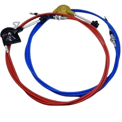 Para piezas de excavadoras, cable de aceleración manual modificado Carter Hitachi Daewoo Hyundai Kobelco cable de aceleración manual