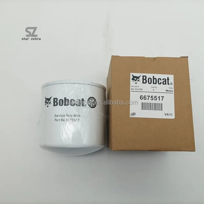Bobcat Excavadora Filtro Diesel Elemento Filtro de aceite para plantas de fabricación Partes de maquinaria de construcción