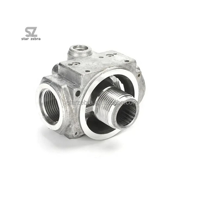 1G-8878 1G8878 E312D 320D 323D 336D Partes de excavadoras Cabeza de filtro de aceite hidráulico
