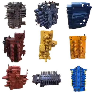 Excavadora válvula de control hidráulico para Carter Komatsu Hyundai Volvo Hitachi Kobelco Doosan Daewoo