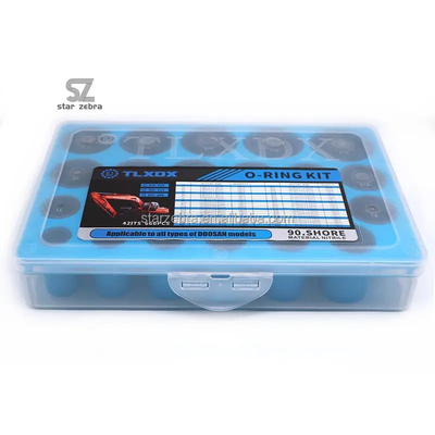90.SHORE material nitrilo 42ITS 666PCS Aplicable a todo tipo de modelos DOOSAN O-ring kit