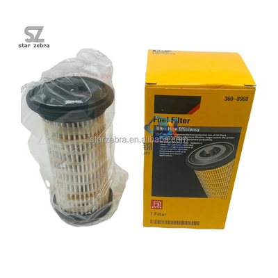 360-8960 Maquinaria de construcción Motor de piezas de repuesto Filtro Filtro de combustible para excavadoras Equipos pesados