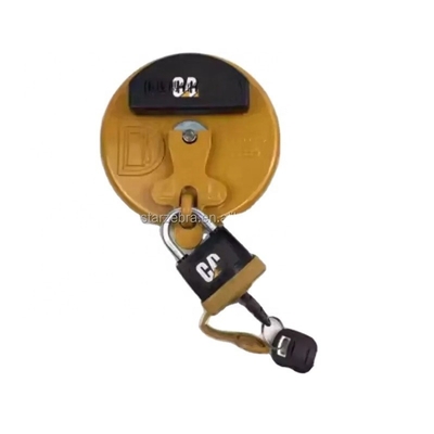 Para Caterpillar E320D 312 315 329D 330C 325C 345D 349GC Capa del depósito de gasóleo candado Capa del depósito de combustible bloqueo antirrobo