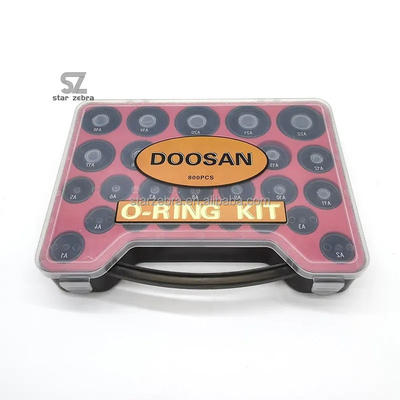 Kit de alta calidad de O-ring O-ring Reparación de sello Kit de O-ring Box para excavadora Doosan