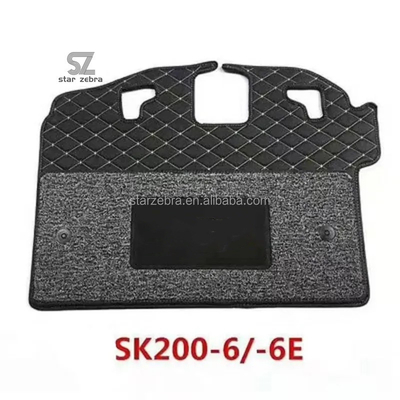 Venta caliente Kobelco SK200-6 Cabina de pie de alfombra excavadora piezas de repuesto SK220-6 SK260-6E SK200-6E