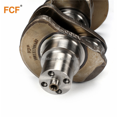 6BT Motor modelo FCF DCT Crankshaft de acero forjado para camión Dong Feng DCEC motor diésel en obras de construcción