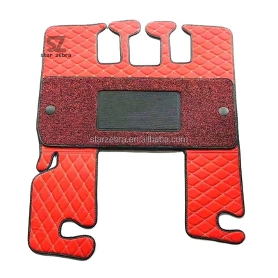 Mejor precio E320C piezas de goma de excavadora cabina de pie de alfombra de alfombra de suelo de cabina