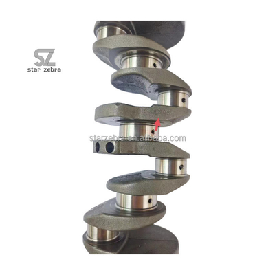 8971147135 8971952516 FCF DCT Eje de manivela de acero forjado SK75 ZX55 Eje de manivela de motor 4LE1 4LE2 cabeza de cilindro bloque de cilindro