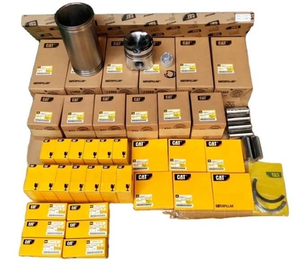 CAT 3406 3408 Partes del motor, pistón/forro del cilindro/conjunto completo de juntas/anillo del pistón, 3408 conjunto del forro del cilindro