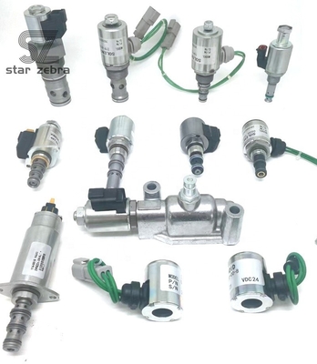 25-220804 Suministro de fábrica JC B 3CX 4CX Piezas de repuesto OEM 25220804 / 25/220804 / 25-220804 Válvula solenoide 12V 24V