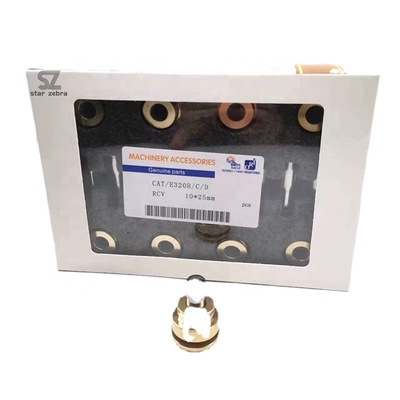 Suministro de fábrica E320B E320C E320D piezas de excavadora Joystick Rod Empujador de mando a distancia Empujador de válvula 10X25