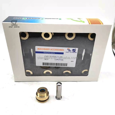 Suministro de fábrica E320B E320C E320D piezas de excavadora Joystick Rod Empujador de mando a distancia Empujador de válvula 10X25