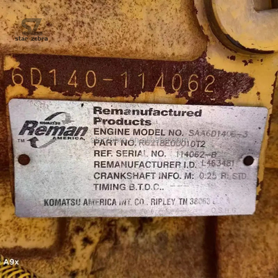 SAA6D140E-3 Excavadora 6D140 Motor diésel para Komatsu PC650-7 PC600-7 6d140 motor assy