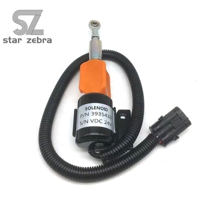 3935432 Suministro de fábrica Alta calidad 6BT 5.9 válvula de solenoide SA-4755-243935430 24V Solenoide de parada