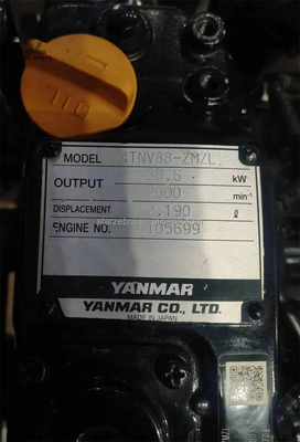 4TNV88-ZMZL TADA de alta calidad YANMAR 4TNV88 motor diésel ensamblaje inyección electrónica de combustible EFI