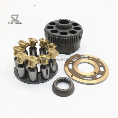 Accesorios para excavadoras Sany 135 Liugong 915 Xugong 135 Kawasaki bomba de motor rotativo émbolo biliar placa de distribución de nueve agujeros