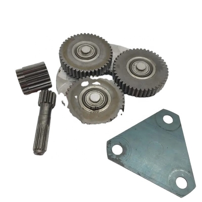 Accesorios para excavadoras Kubota KX161 montaje de motor caminante Excavadora Samsung dientes primer y segundo engranaje solar eje vertical