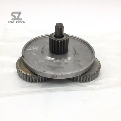 Accesorios para excavadoras Kubota KX161 montaje de motor caminante Excavadora Samsung dientes primer y segundo engranaje solar eje vertical