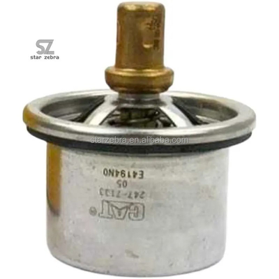 2485513 Carter 336D C9 motor termostato accesorios de excavadora regulador de temperatura termostato de excavadora